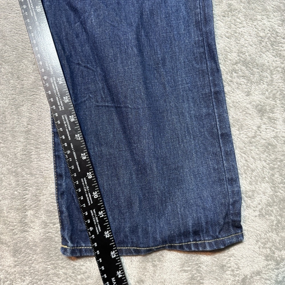 Polo Ralph Lauren Classic Fit Jeans Mens 40x32 Measures 42x33 Dark Wash Blue RL - Picture 11 of 11